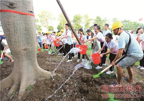 順德一中西南學(xué)校拉開(kāi)共建“最美校園”序幕