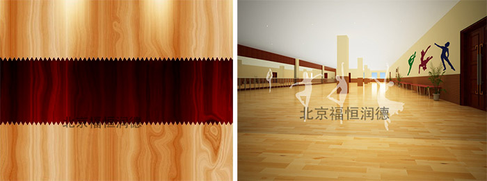 采用“福恒”<a href=http://www.yingdedao.com target=_blank class=infotextkey>健身</a>木地板的場館