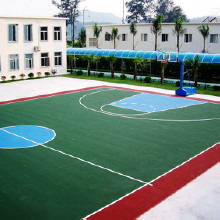 北京硅PU籃球場(chǎng)設(shè)計(jì)施工宣武區(qū)室內(nèi)球場(chǎng)地膠鋪裝